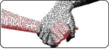 holding hands