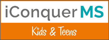 iConquerMS kids and teens logo