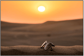 sun in the sky