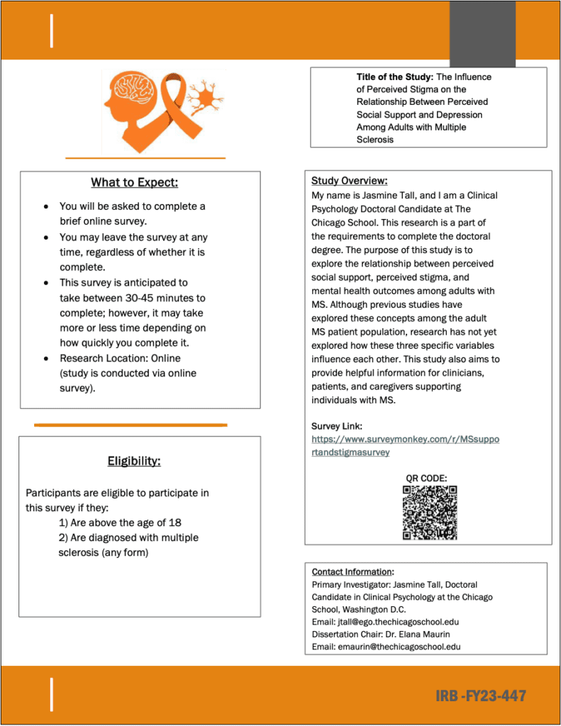 Chicago school study flier