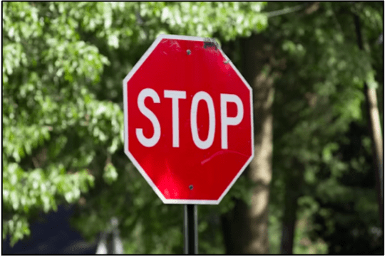 stop sign