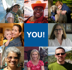 iConquerMS participant collage