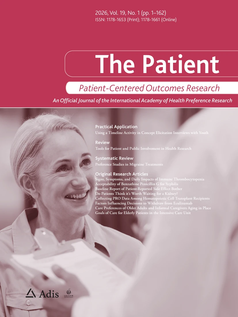 Cover of The Patient journal