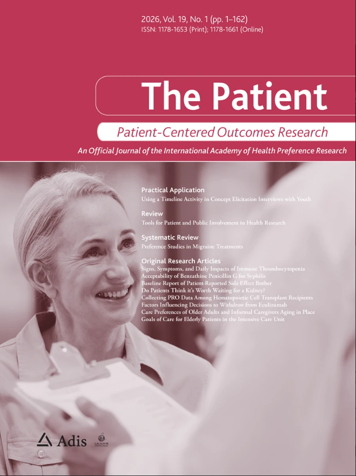 Cover of The Patient journal