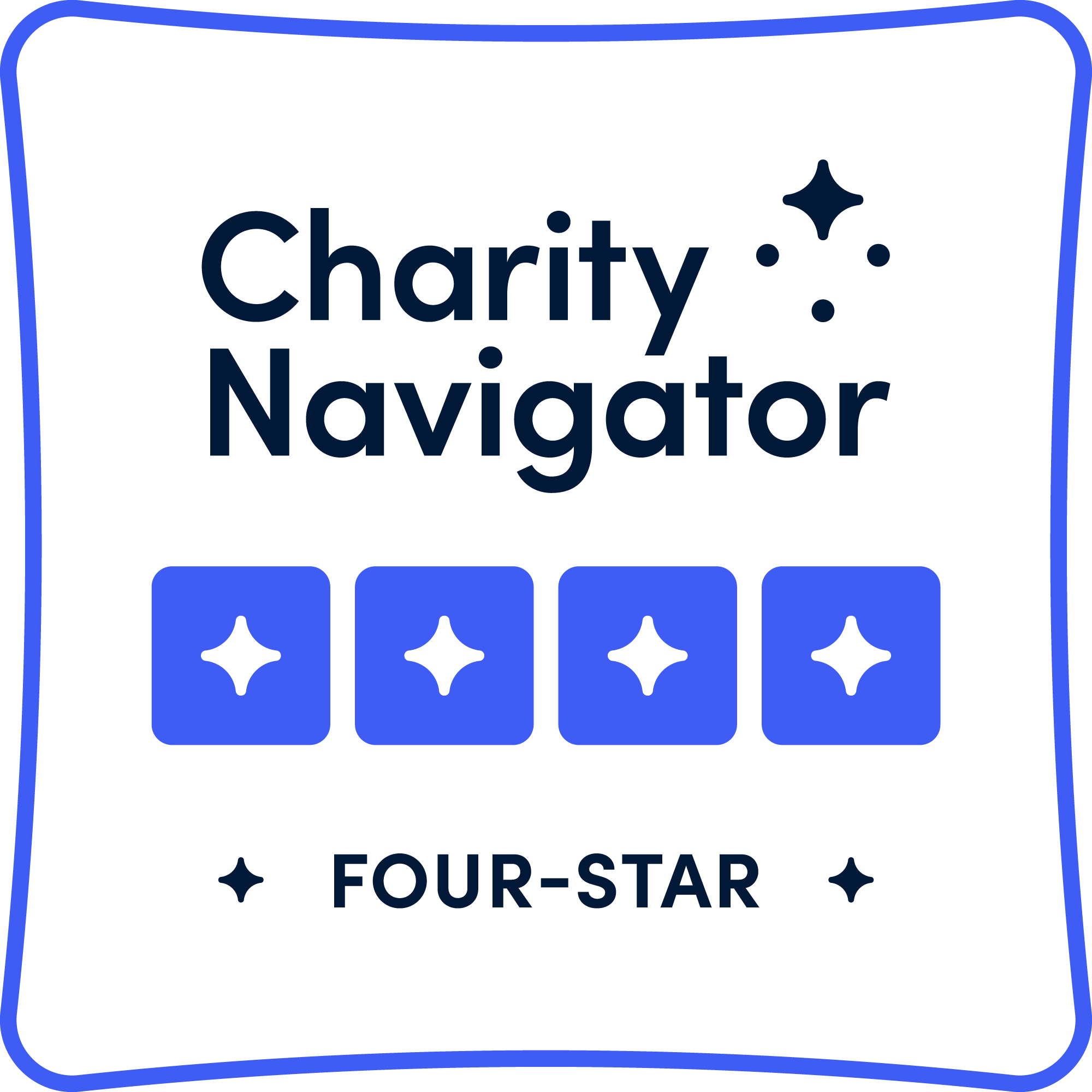 Charity Navigator Four-Star Rating badge