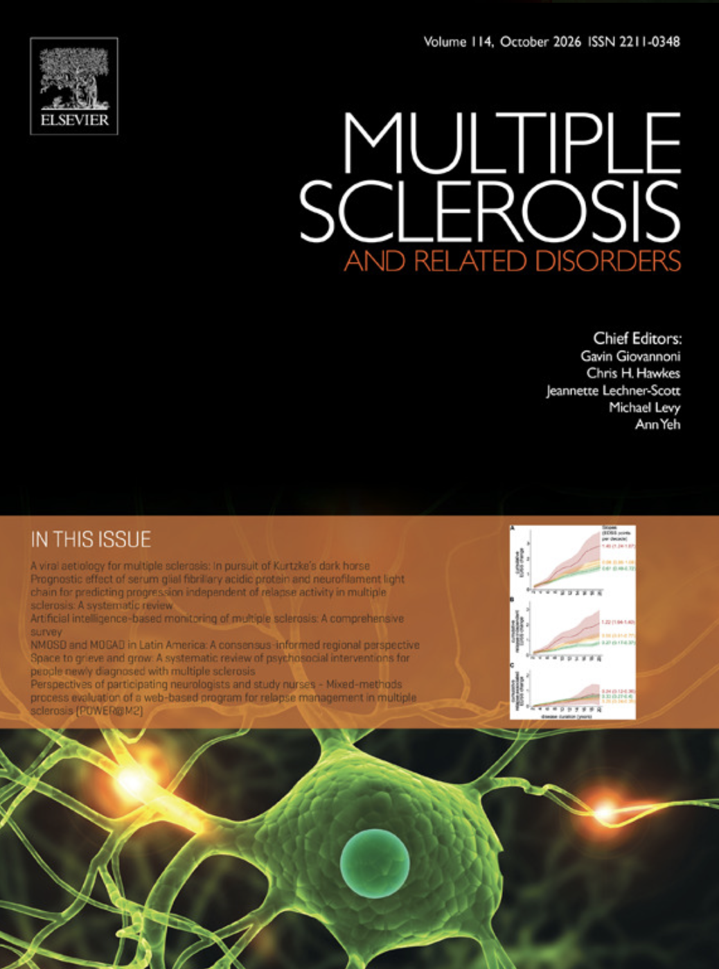 Cover of Multiple Sclerosis and Related Disorders Journal